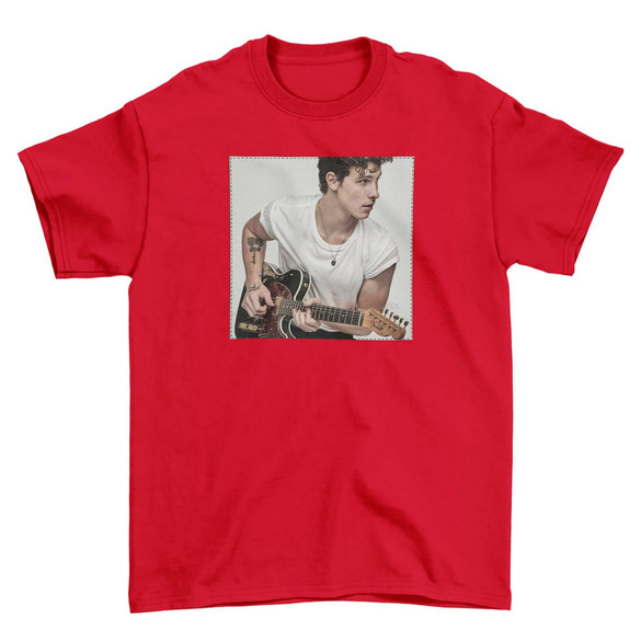 Koszulka z naszywką Shawn Mendes 04