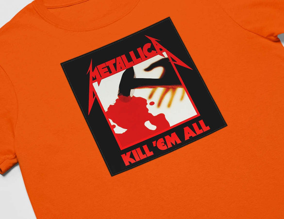 Koszulka z naszywką Metallica Kill...