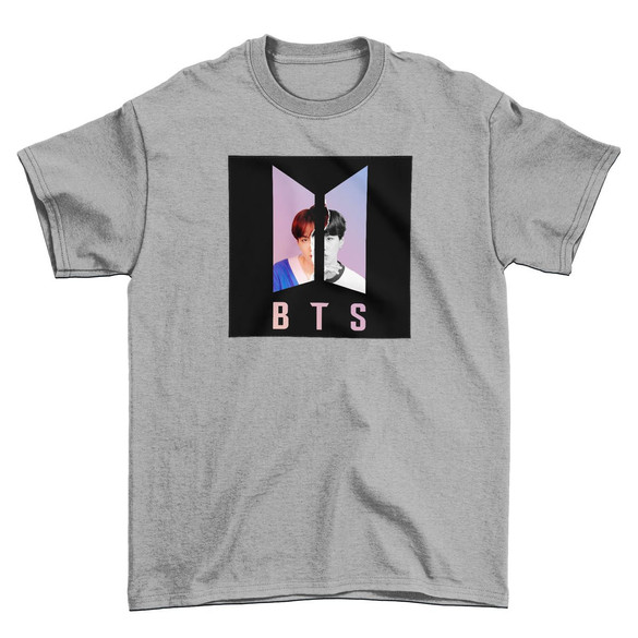 Koszulka z naszywką BTS SUGA