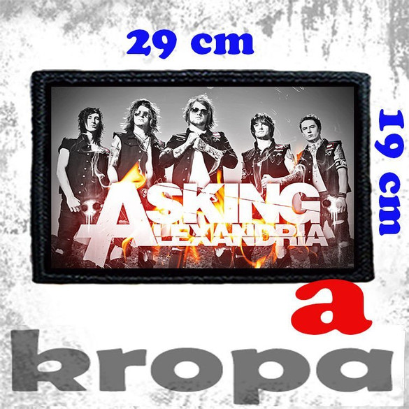 Naszywka duża na ubranie ASKING ALEXANDRIA