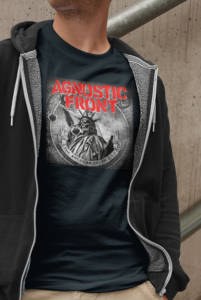Koszulka z naszywką Agnostic Front  02