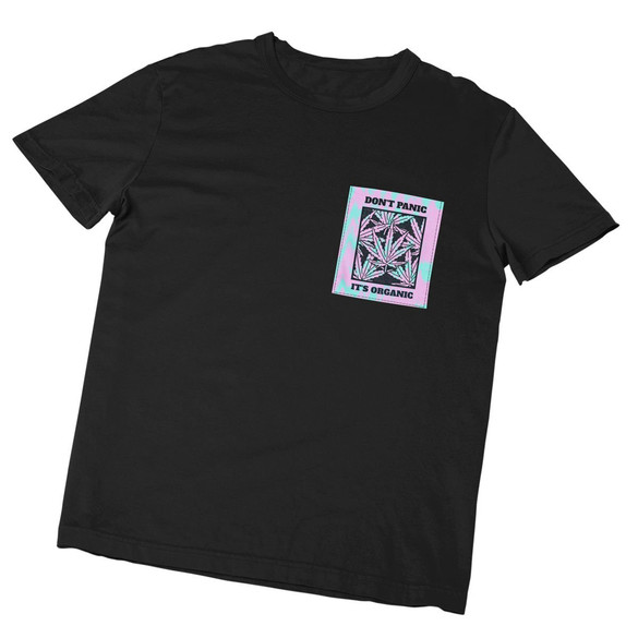 Koszulka z kieszonką DONT PANIC ITS ...