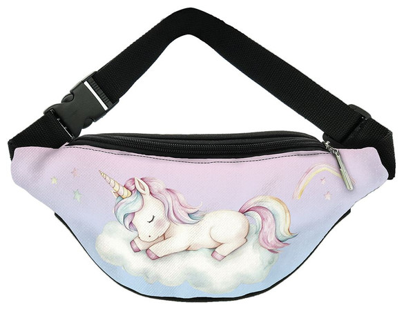 Nerka Jednorożec śpiący na chmurce – pastelowa, personalizowana dla dziecka