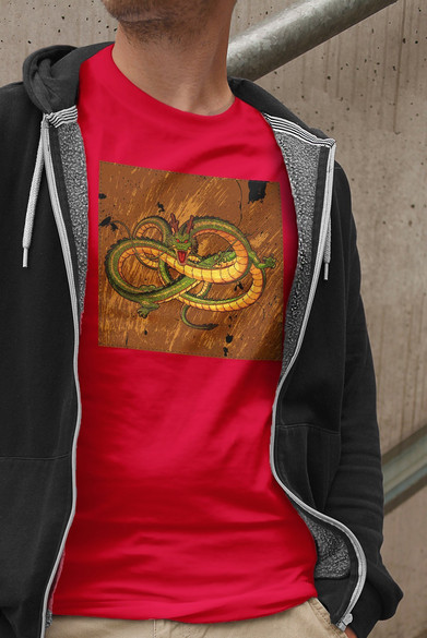 Koszulka z naszywką Dragon Ball 03