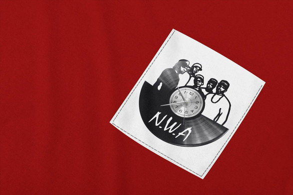 Koszulka z kieszonką N.W.A.