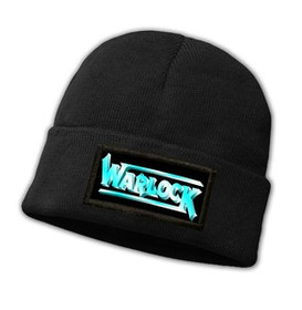 Czapka zimowa z naszywką WARLOCK