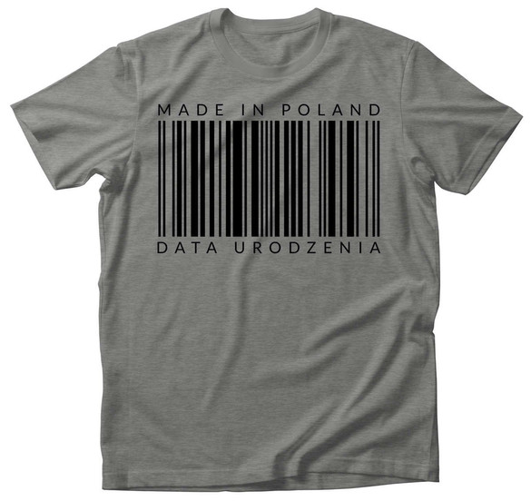 Koszulka urodzinowa MADE IN POLAND + Twoja data