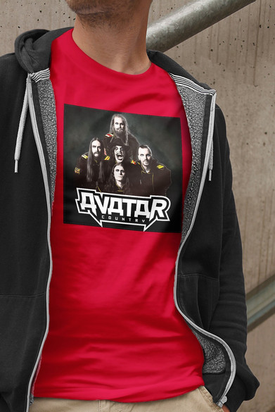 Koszulka z naszywką AVATAR country