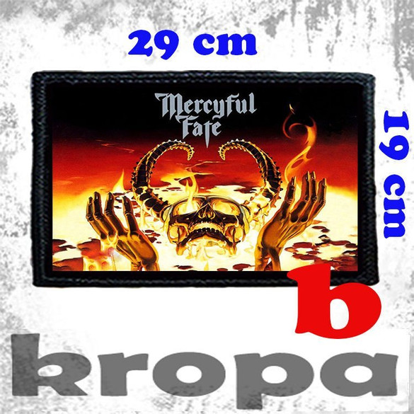Naszywka duża na ubranie MERCYFUL FATE