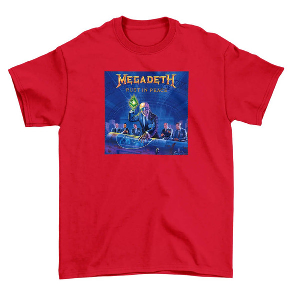 Koszulka z naszywką Megadeth Rust in...