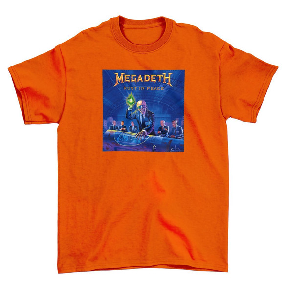 Koszulka z naszywką Megadeth Rust in...