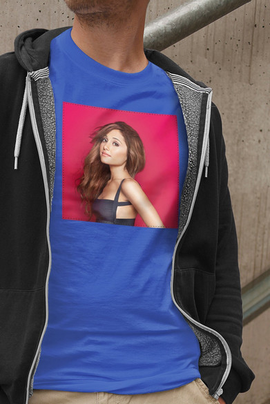 Koszulka z naszywką ARIANA GRANDE 05
