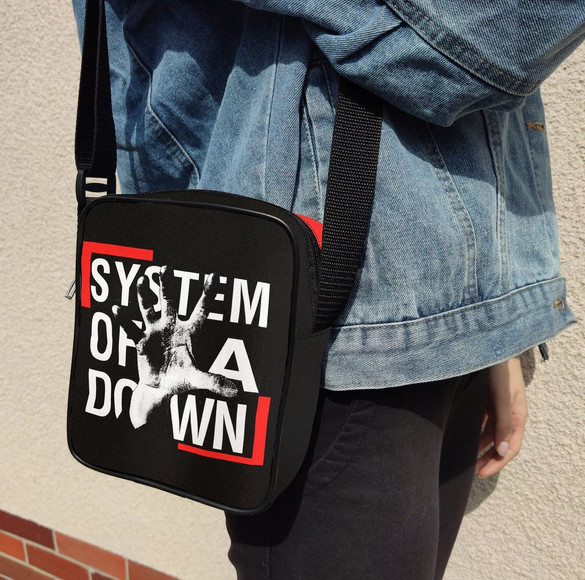 Torba Listonoszka SYSTEM OF A DOWN 01 Dodaj Napis!