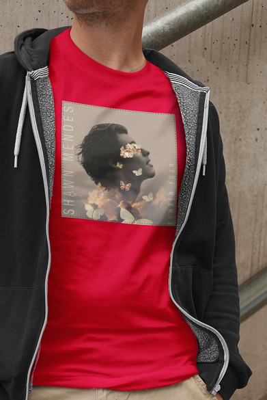 Koszulka z naszywką Shawn Mendes 05