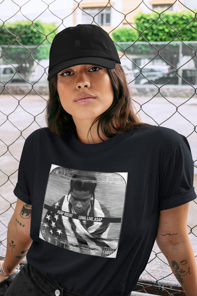 Koszulka z naszywką Asap Rocky Long.Live.