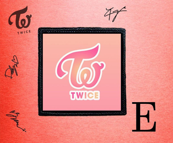 Naszywki TWICE K-POP #BARDZO DUŻO WZORÓW#