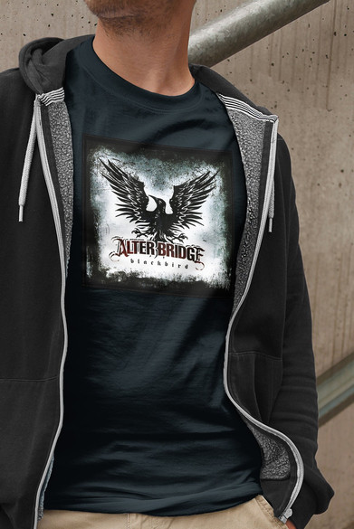 Koszulka z naszywką Alter Bridge black..