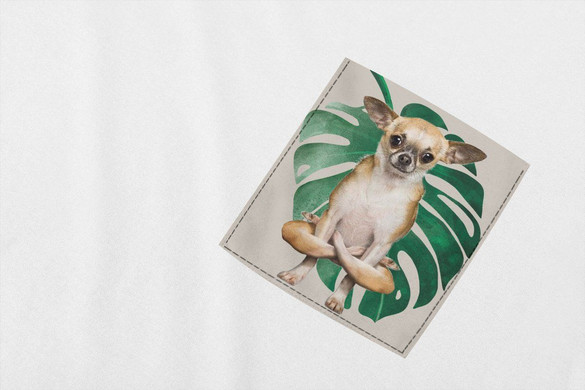 	Koszulka z kieszonką YOGA DOG