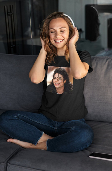 Bluzka damska z naszywką Michael Jackson 02