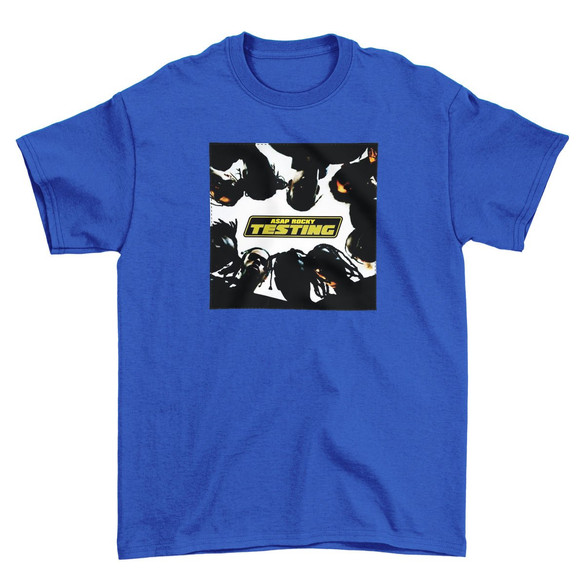 Koszulka z naszywką Asap Rocky Testing