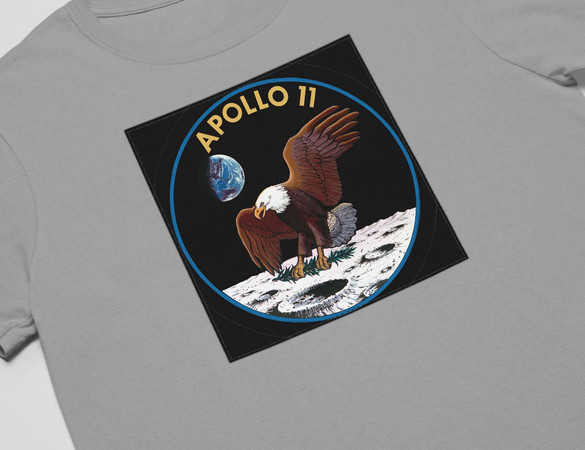 Koszulka z naszywką Apollo 11