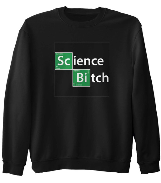 Bluza z naszywką Breaking Bad science b.