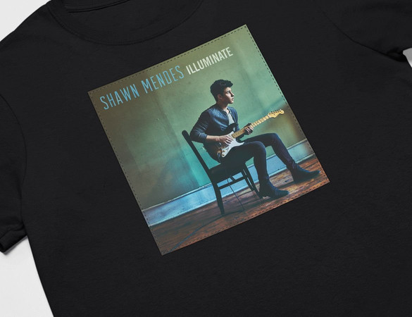Koszulka z naszywką Shawn Mendes 06