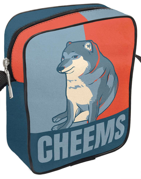 Torba Listonoszka CHEEMS PIES Dodaj Napis!