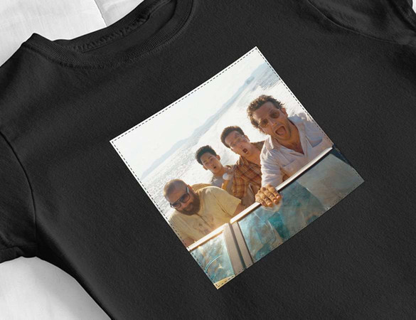 Bluzka damska z naszywką Kac Vegas squad 01