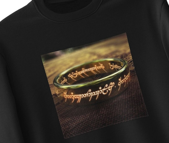 Bluza z naszywką Lord of the Rings –Ring