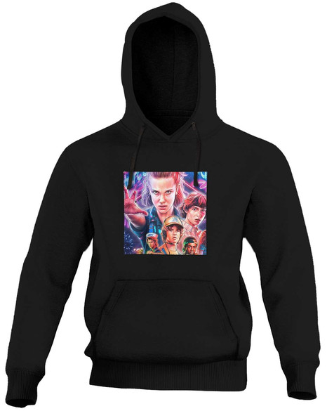 Bluza z naszywką Stranger Things squad 1
