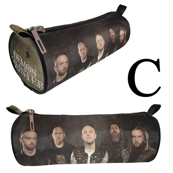 DEMON HUNTER Piórnik szkolny tuba WZORY