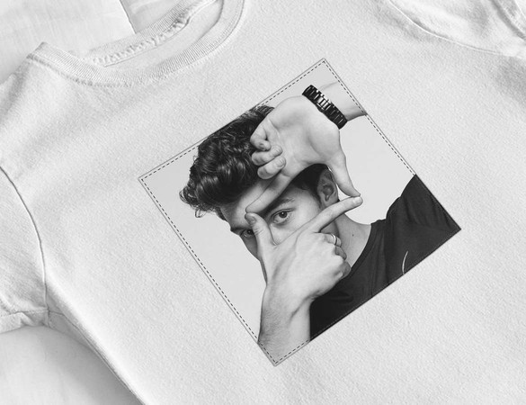 Bluzka damska z naszywką Shawn Mendes 05