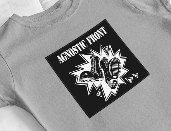 Bluzka damska z naszywką Agnostic Front  03