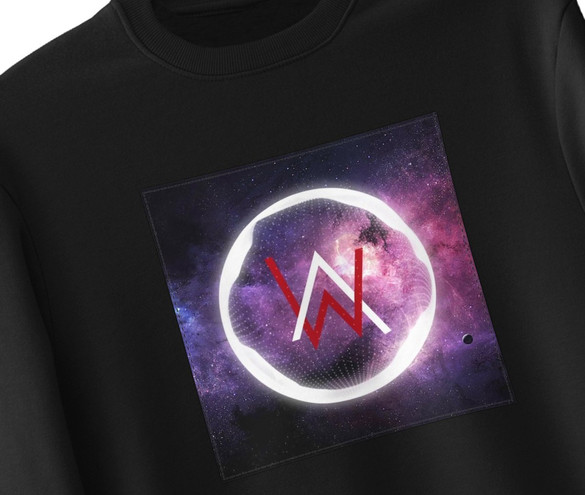 Bluza z naszywką Alan Walker  logo