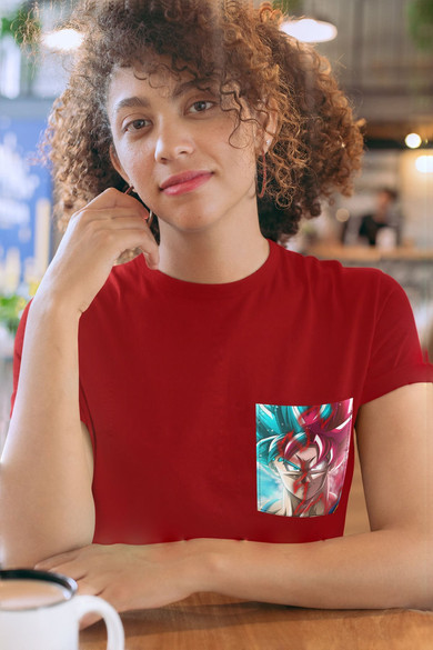 Koszulka z kieszonką DRAGON BALL SON GOKU 3