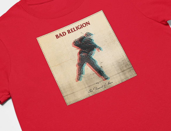 Koszulka z naszywką Bad Religion 01