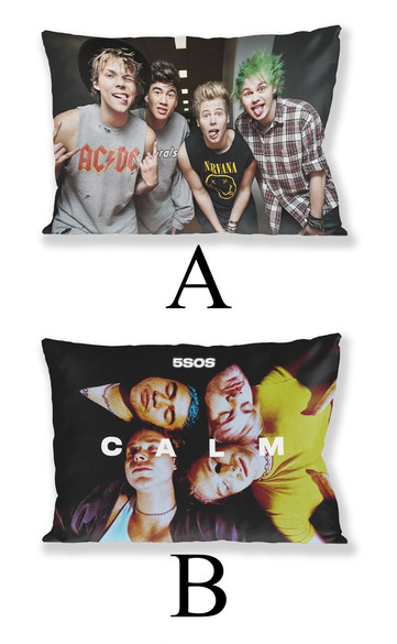 Zestaw 5 SECONDS OF SUMMER poduszka+kubek +GRATIS!