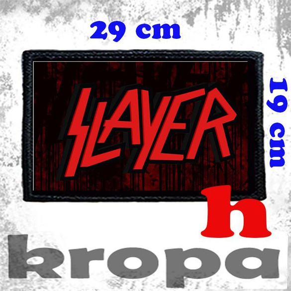 Naszywka duża na ubranie SLAYER