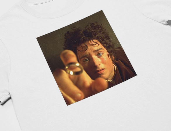 Koszulka z naszywką Frodo Baggins