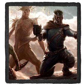 Naszywka STRAŻNICY GALAKTYKI  GROOT I STAR-LORD / GUARDIANS OF THE GALAXY