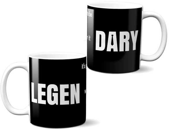 Kubek LEGENDARY na Prezent +imię