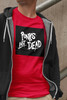Koszulka z naszywką Punk's Not Dead