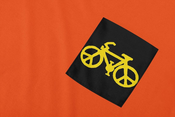 Koszulka z kieszonką  Rower PEACE