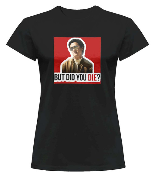 Bluzka damska z naszywką Kac Vegas Did you die?