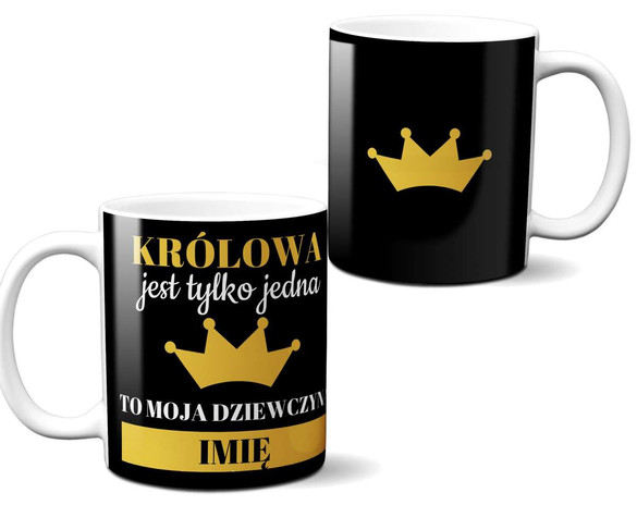 Kubek na Walentynki DODAJ NAPIS!