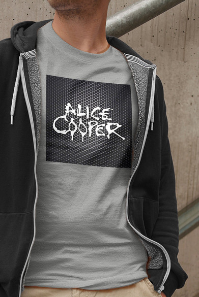 Koszulka z naszywką Alice Cooper  logo