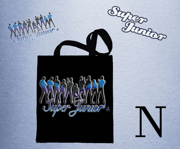 Torba na ramię SUPER JUNIOR #K-POP FULLPRINT WZORY