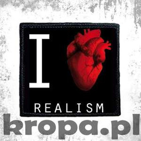 Naszywka I LOVE REALISM