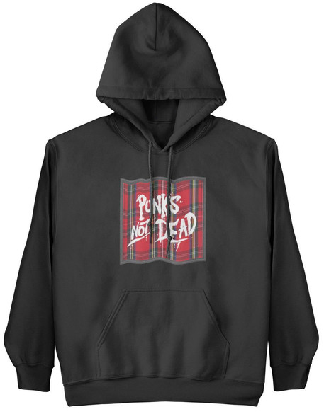 Bluza z naszywką Punks Not Dead 02
